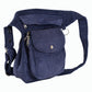Gürteltasche, Gassi-Tasche aus Cord Marineblau. Diese Tasche verfügt über einen Leckerli Fach mit wasserabweisenden und waschbarem Innenfutter.