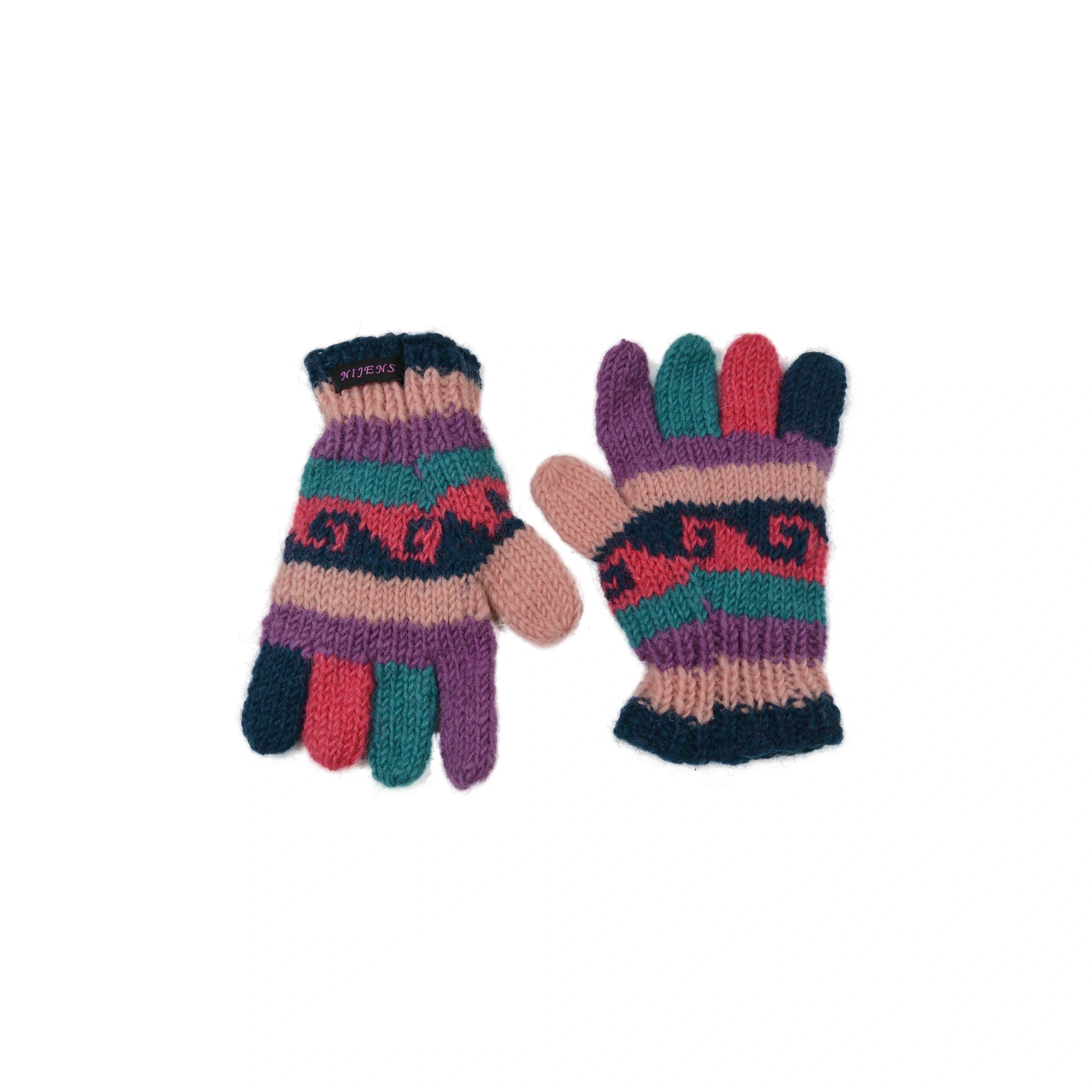 Winterhandschuhe aus Schurwolle für Kinder (2-4 Jahre)