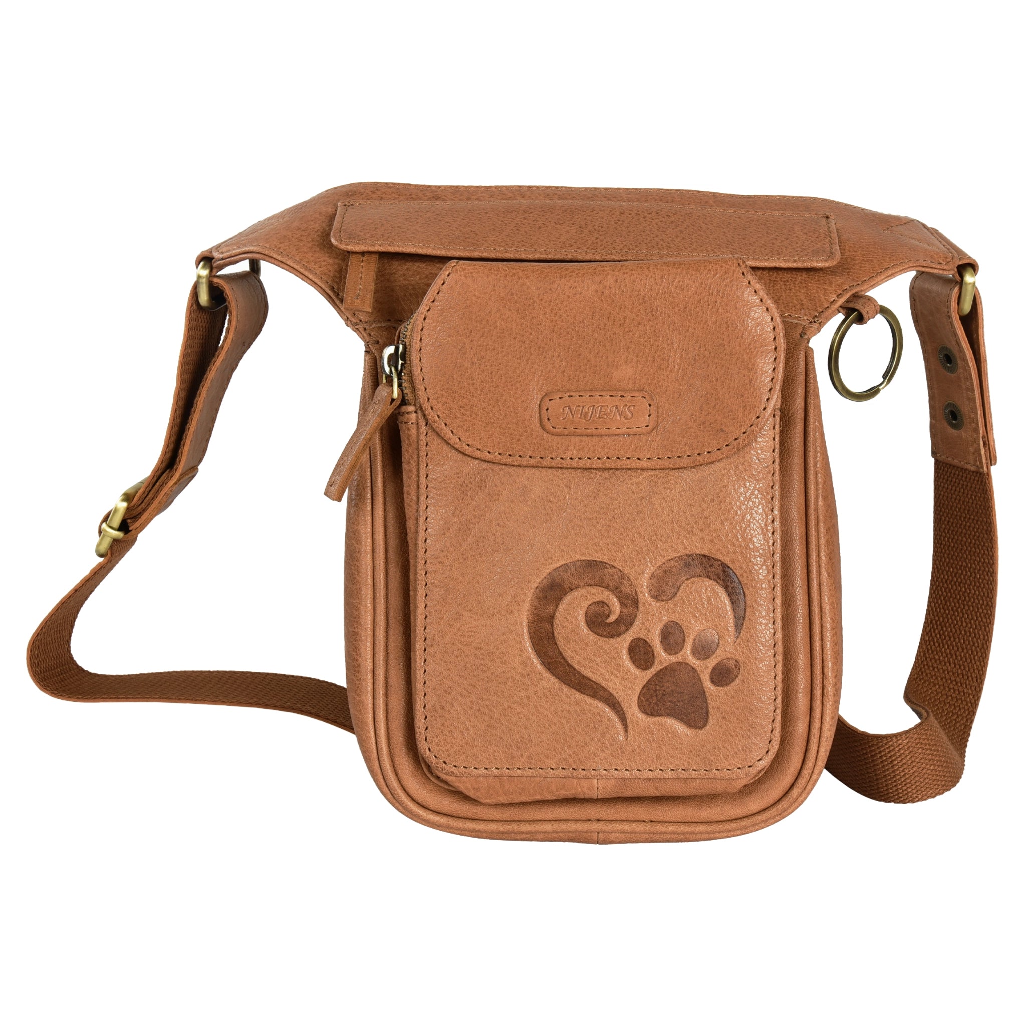 dog walking Bag S XXXL leather belt beg Hannover HS NJ 25 8064