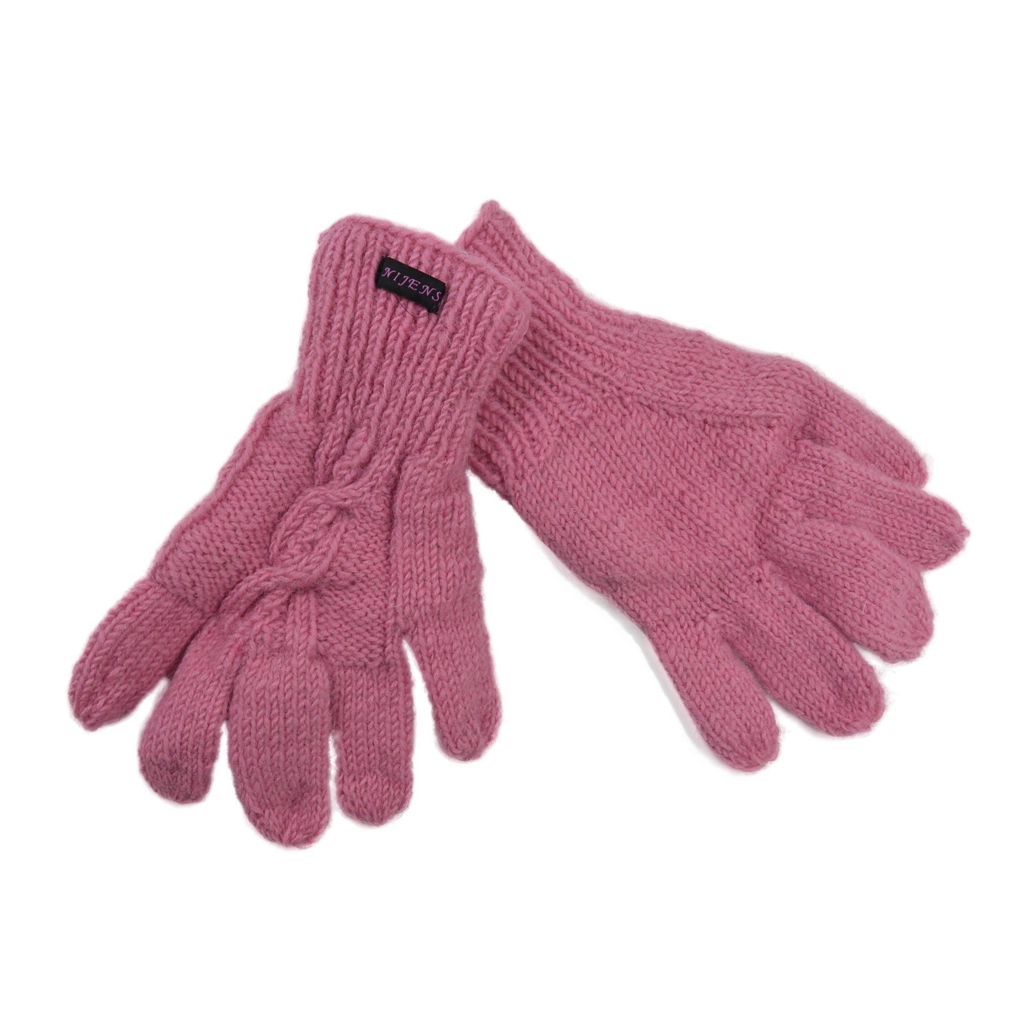 handschuhe strickmuster Warme Handschuhe mit Strickmuster Zopfmuster