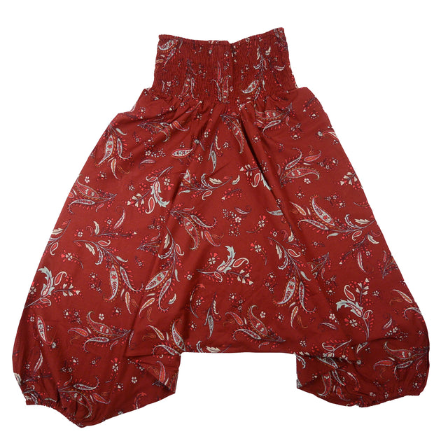 Harem Pants SHANTI in Linen & Wool Blend Linen Trousers Wool