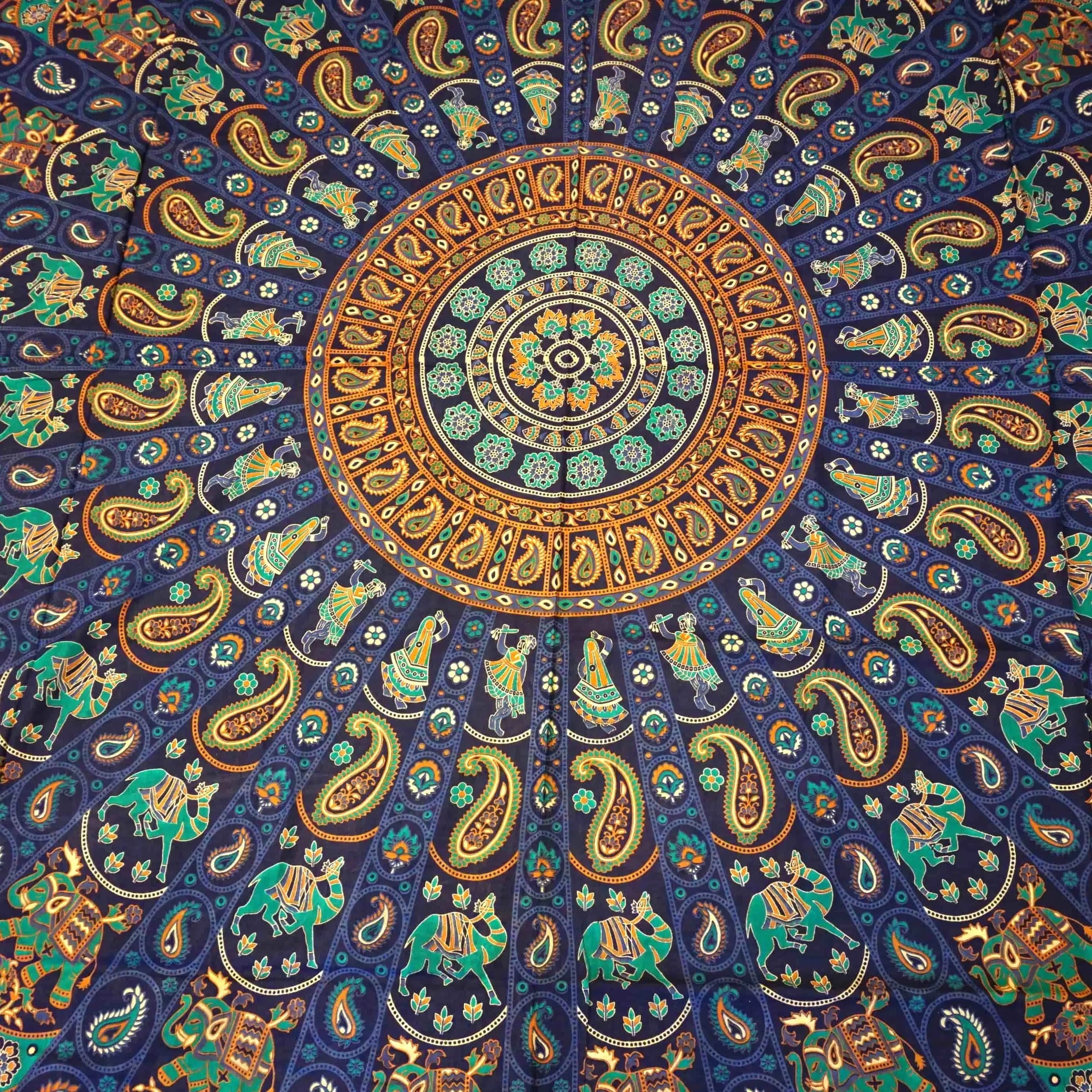 Tagesdecke Baumwolle Mandala groß (59)