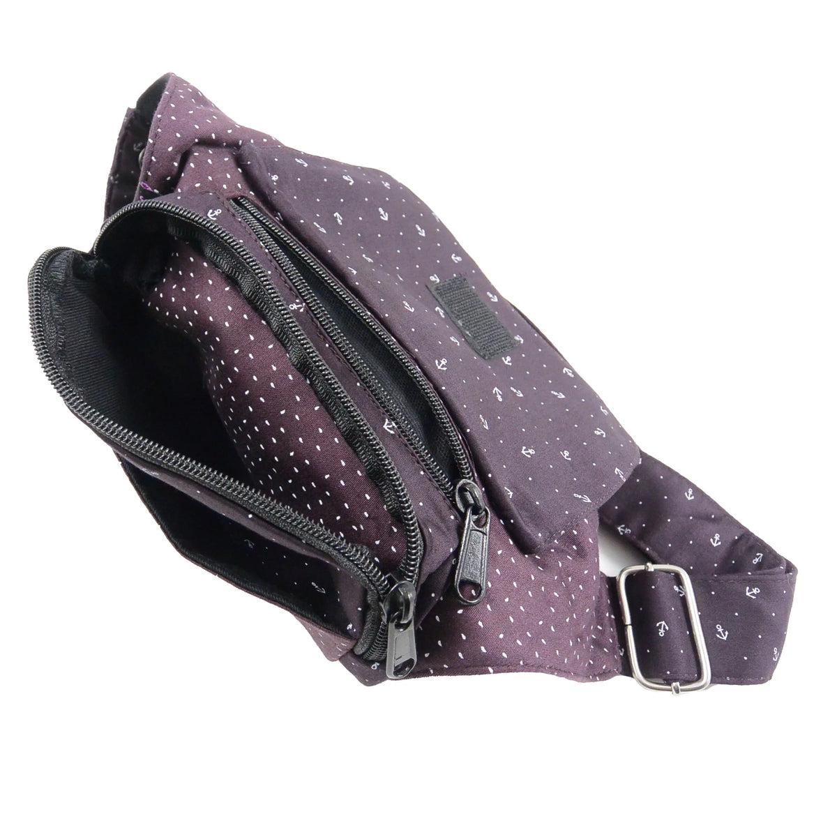 Nijens fanny pack belt bag fabric bordeaux brown Nijens Shop