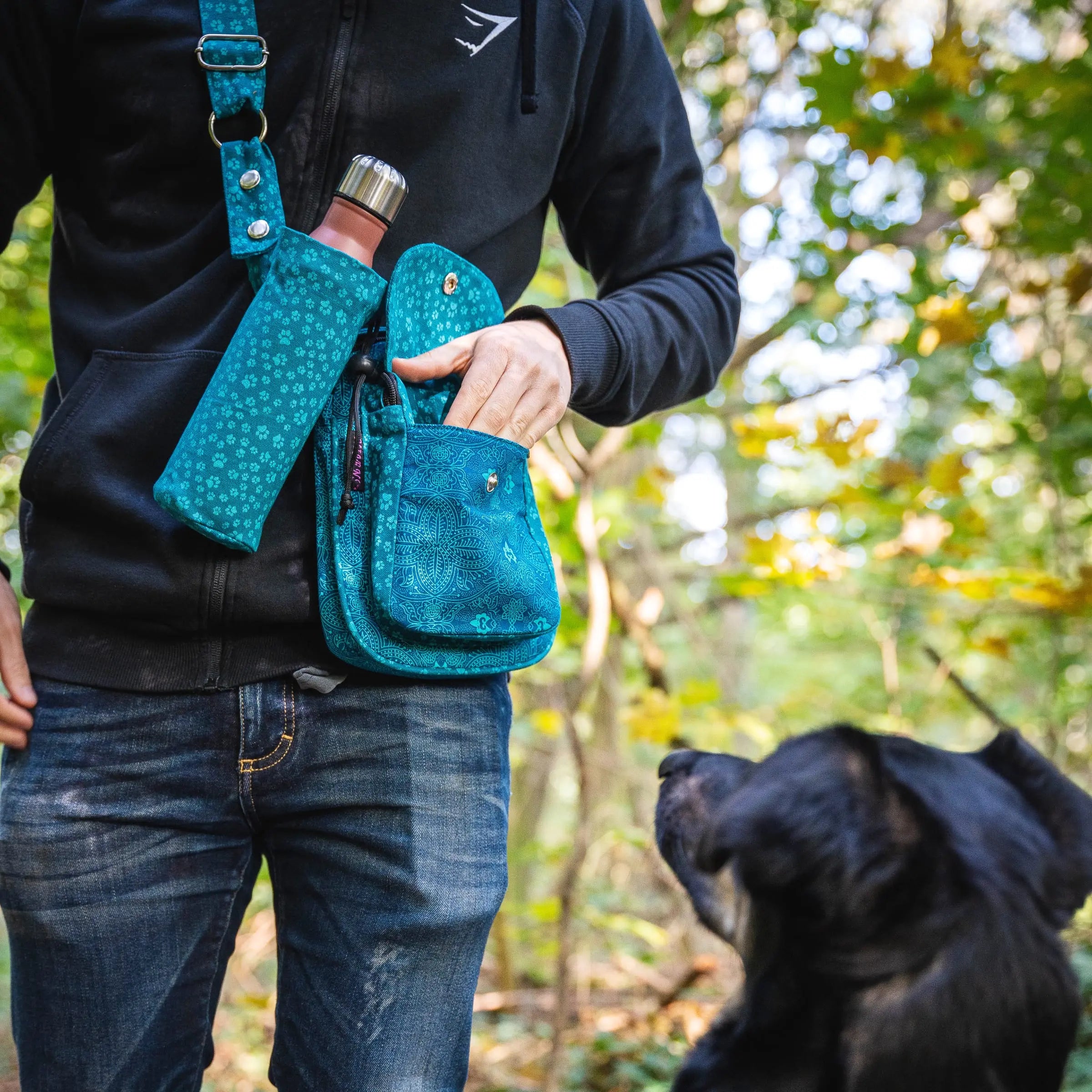 Flaschenbeutel für die Gassi-Tasche - Nijens Shop