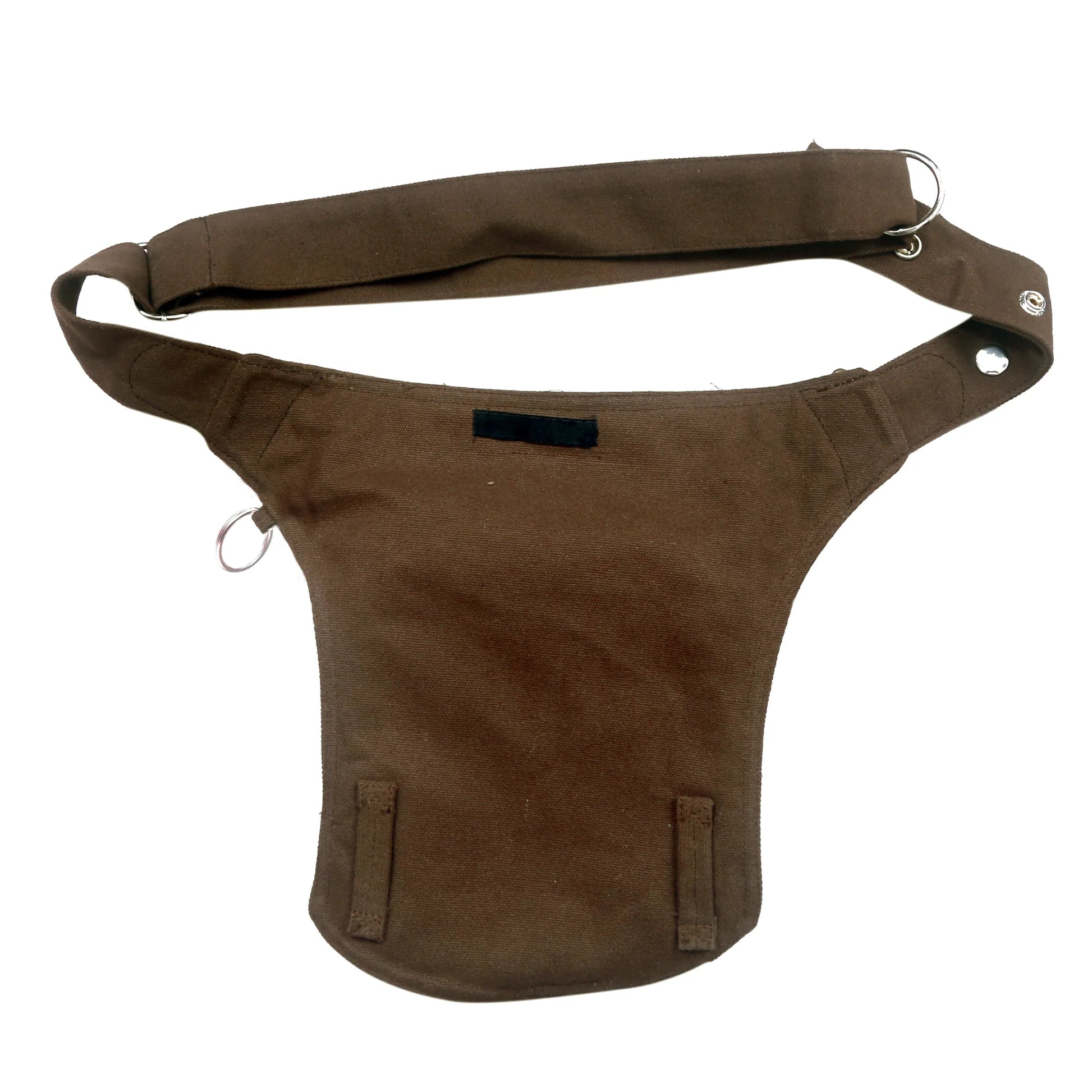 Gassi-Tasche Vintage Lehmbraun Hip Bag