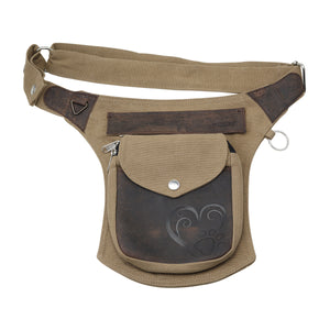 Dog Walking Bag Water-repellent fanny pack S-XXXL for dogs - Perfect for dry food - NJ-Barcelona HS 4504