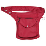 Nijens Wetterfeste Leckerli-Tasche Nylon Rot, Wasserdicht