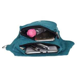 Handy-Tasche S-XXL Stoff Petrol 2 - Nijens Shop