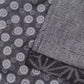Ein wundervoll schwingender Wickelrock Wenderock aus Wolle/Baumwolle in Grau 3