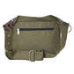 Gassi-Tasche wasserabweisende Bauchtasche (Nylon Khaki) mit Muster 