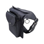 Wasserdichte Einfarbige Handy-Tasche Nylon in Charcoal - Nijens Shop 