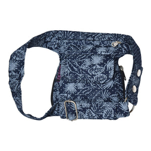 Bauchtasche Gürteltasche Stoff-Baumwolle Dunkelblau - Nijens Shop