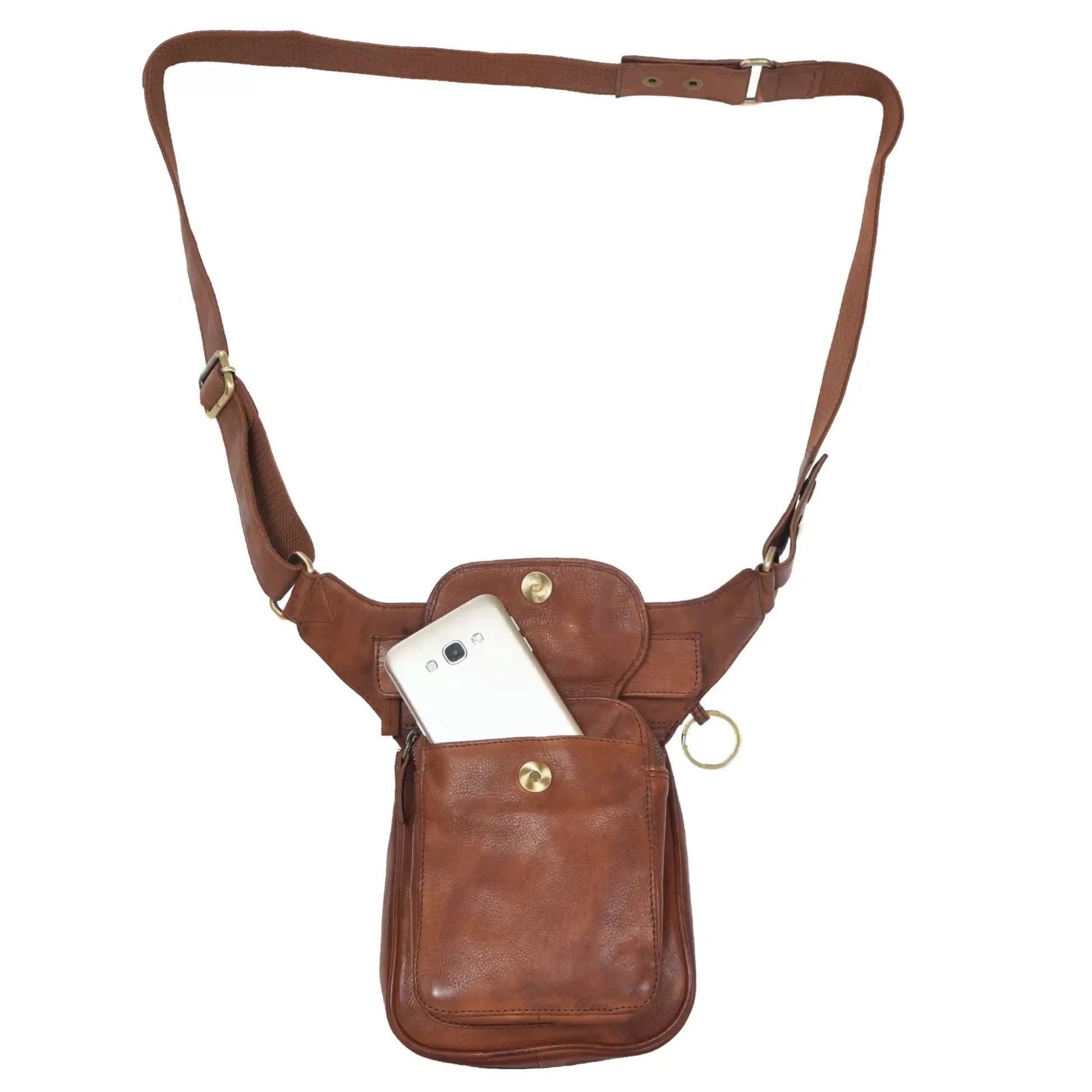 Gassi-Tasche S-XXXL Apache-Leder Hannover NJ-25 1052 Nijens