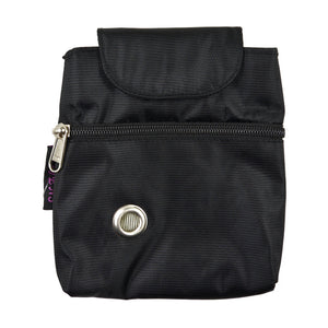 Leckerli-Beuteltasche in Schwarz  wasserabweisend mit Fach für Hundekotbeutel – NJ-09 BAZA 7102 Nijens Shop