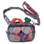 Bauchtasche, Umhängetasche aus Stoff, Bunte Mandala-Motive, Beltbag Nijens, Gassitasche