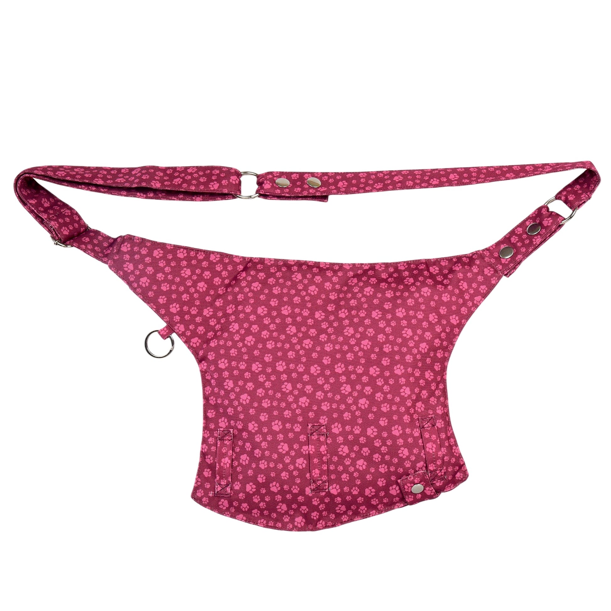 Rückansicht der Tasche mit Verlängerungsgurt und Schlaufen zur Befestigung eines Beingurts - Brandenburg 71053 Nijens Shop