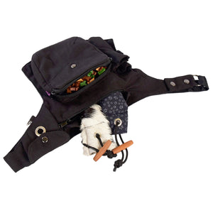 Gassi-Tasche mit Flaschenhalter Brandenburg Black Nijens Shop