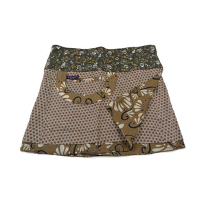 Sommerrock Wenderock Minirock Baumwollstoff - Bagelon Short 106 Nijens