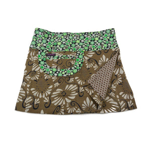 Sommerrock Wenderock Minirock Baumwollstoff - Bagelon Short 106 Nijens