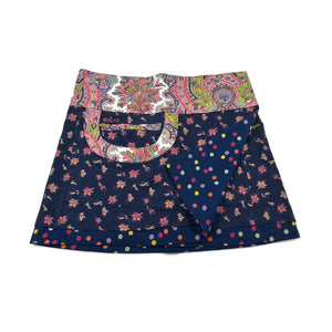 Sommerrock Wenderock Minirock Baumwollstoff - Bagelon Short 108 Nijens