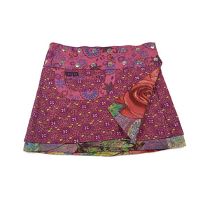 Sommerrock Wenderock Minirock Baumwollstoff - Bagelon Short 109 Nijens