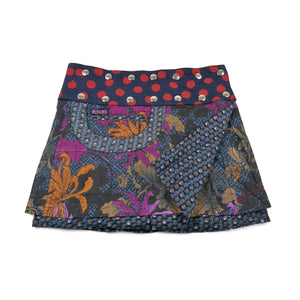 Sommerrock Wenderock Minirock Baumwollstoff - Bagelon Short 110 Nijens