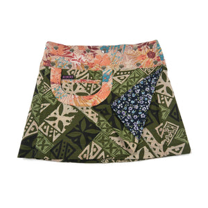 Sommerrock Wenderock Minirock Baumwollstoff - Bagelon Short 112 Nijens