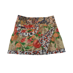 Sommerrock Wenderock Minirock Baumwollstoff - Bagelon Short 113 Nijens