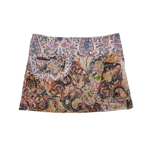 Sommerrock Wenderock Minirock Baumwollstoff - Bagelon Short 97 Nijens Shop