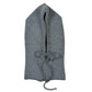 Balaclava Grau aus Strick mit Kordelzug – Nijens