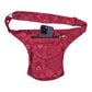 Rote Festival Gürteltasche Madrid mit Smartphone im Hauptfach – praktische Fanny Pack von Nijens