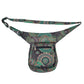 Stylische Hüfttasche mit Mandala-Muster in Grün-Braun – farbenfroher Blickfang für Outdoor & Reisen