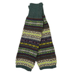 Beinstulpen Rosenheim im bunten Jacquard-Muster aus Acryl und Wolle