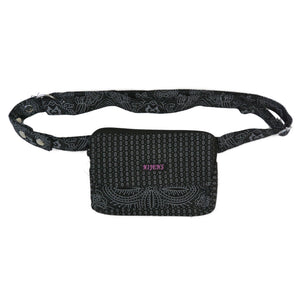 Schwarze Bauchtasche für Kinder und Erwachsene - Lumbini - 257 Nijens Shop