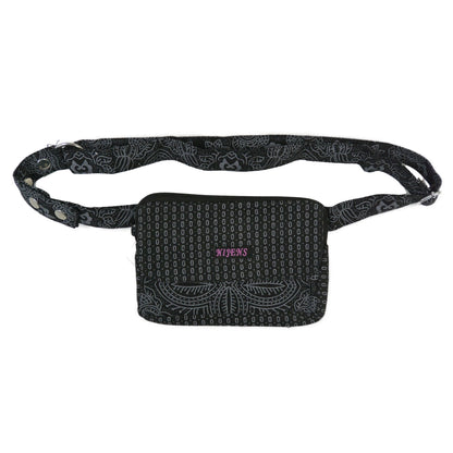 Schwarze Bauchtasche für Kinder und Erwachsene - Lumbini - 257 Nijens Shop