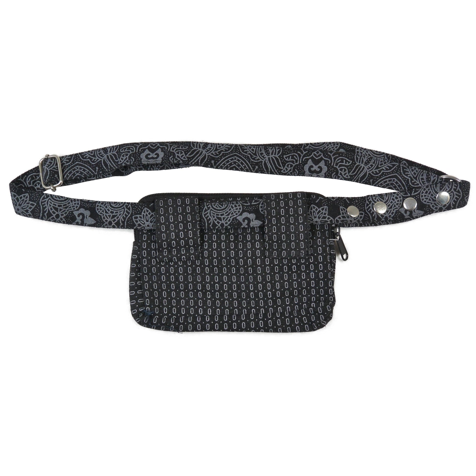 Schwarze Bauchtasche für Kinder und Erwachsene - Nijens Shop