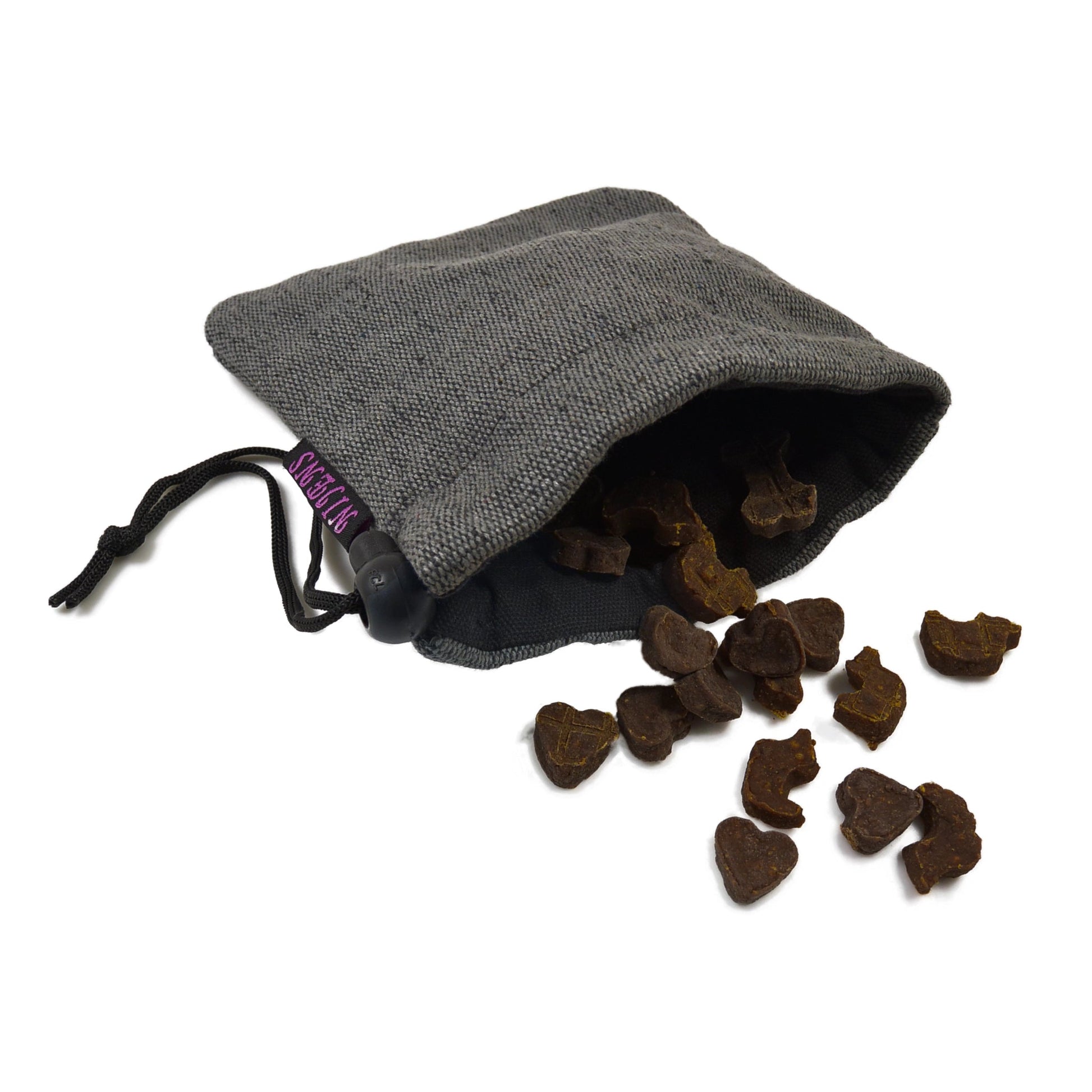 Leckerli-Beuteltasche aus Baumwoll- Canvas mit Zugkordel – Cabra 2T 022 Nijens Shop