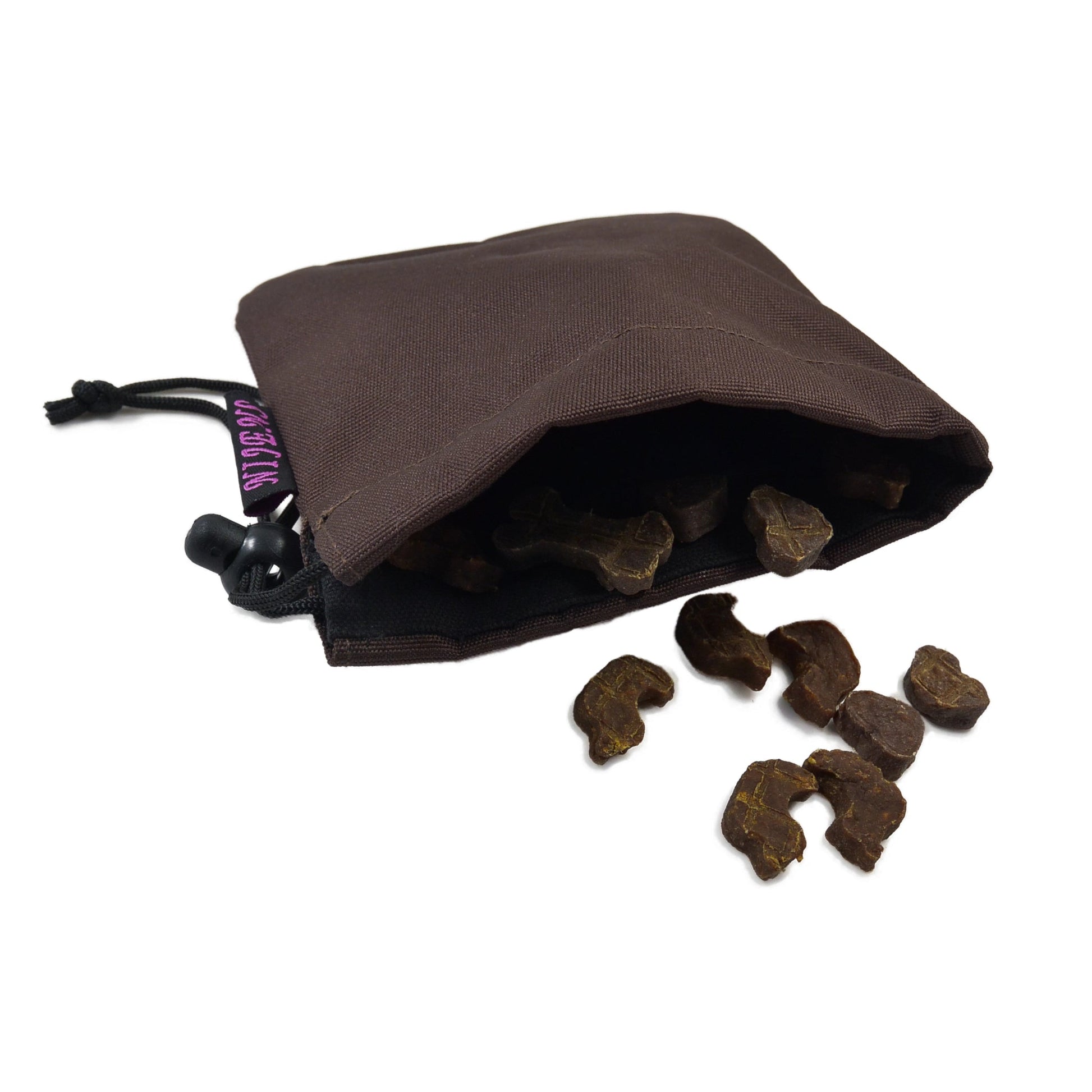 Leckerli-Beuteltasche aus wasserabweisendem Stoff mit Kordelzug – Cabra 7107 Nijens Shop