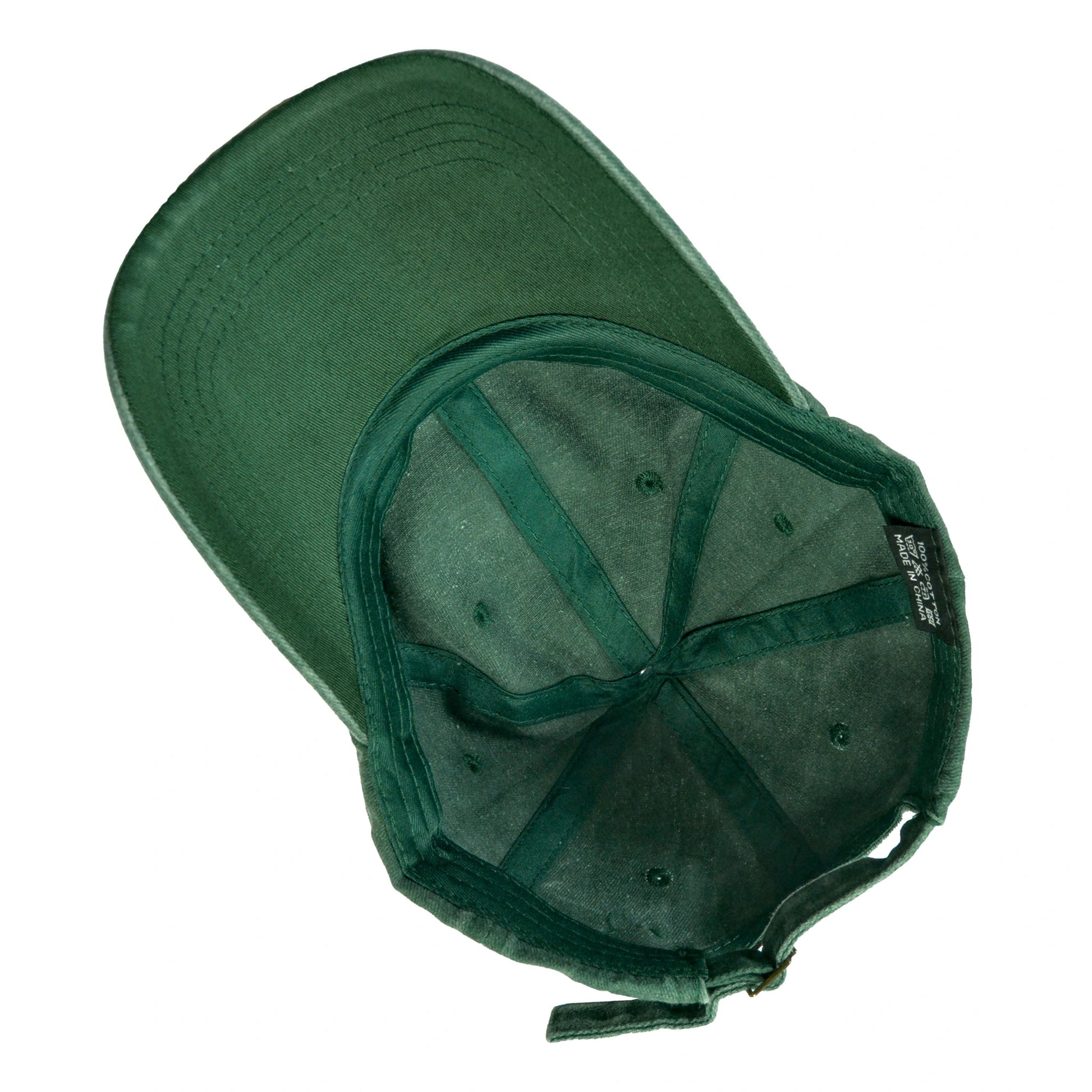 Leichte Sommer-Cap – 100 % Baumwolle Tannengrün Nijens Shop