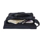 Kleine Tasche mit dem verstellbarem Riemen, Stoff-Baumwolle schwarze Farbe 3