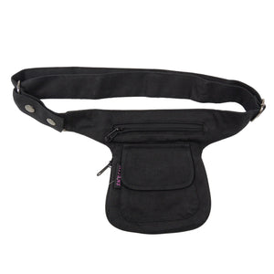Hüfttasche S-XXL Stoff Schwarz Uni - Nijens Shop