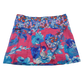 Sommerrock aus Baumwolle in Pink/Blau im Mustermix. Umfang ist verstellbar mit doppelter Druckknopfleiste mit Einsteckfach.