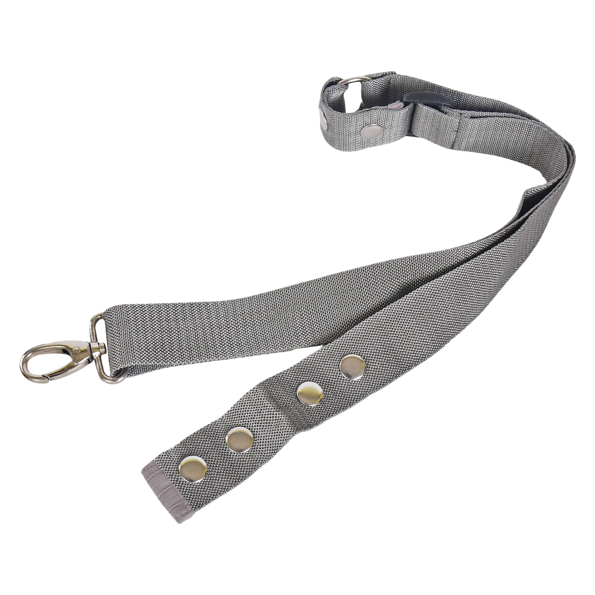 Tragegurt der hellgrauen Crossbodybag 