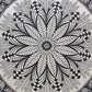 Indisches Mandala Hippie Bettlaken/Tagesdecke 2