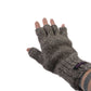 Fingerlose Handschuhe Halbfinger Handschuhe Unisex Braun - DHARAN 19