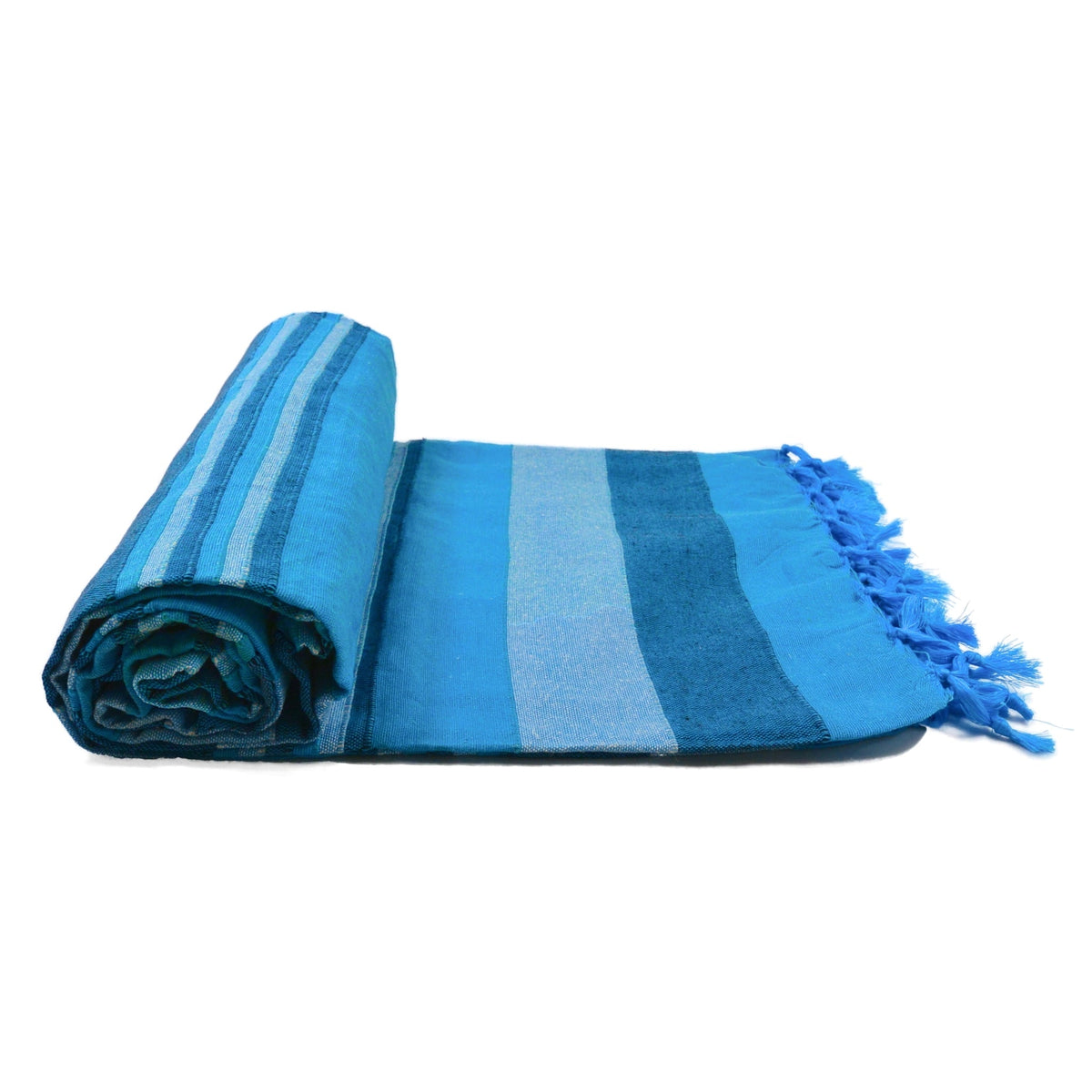 Gewebte Streifen-Tagesdecke – Sofa, Bett & Picknickdecke