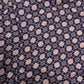 Frauen Hose aus Viskose mit Muster Rosa-Blau