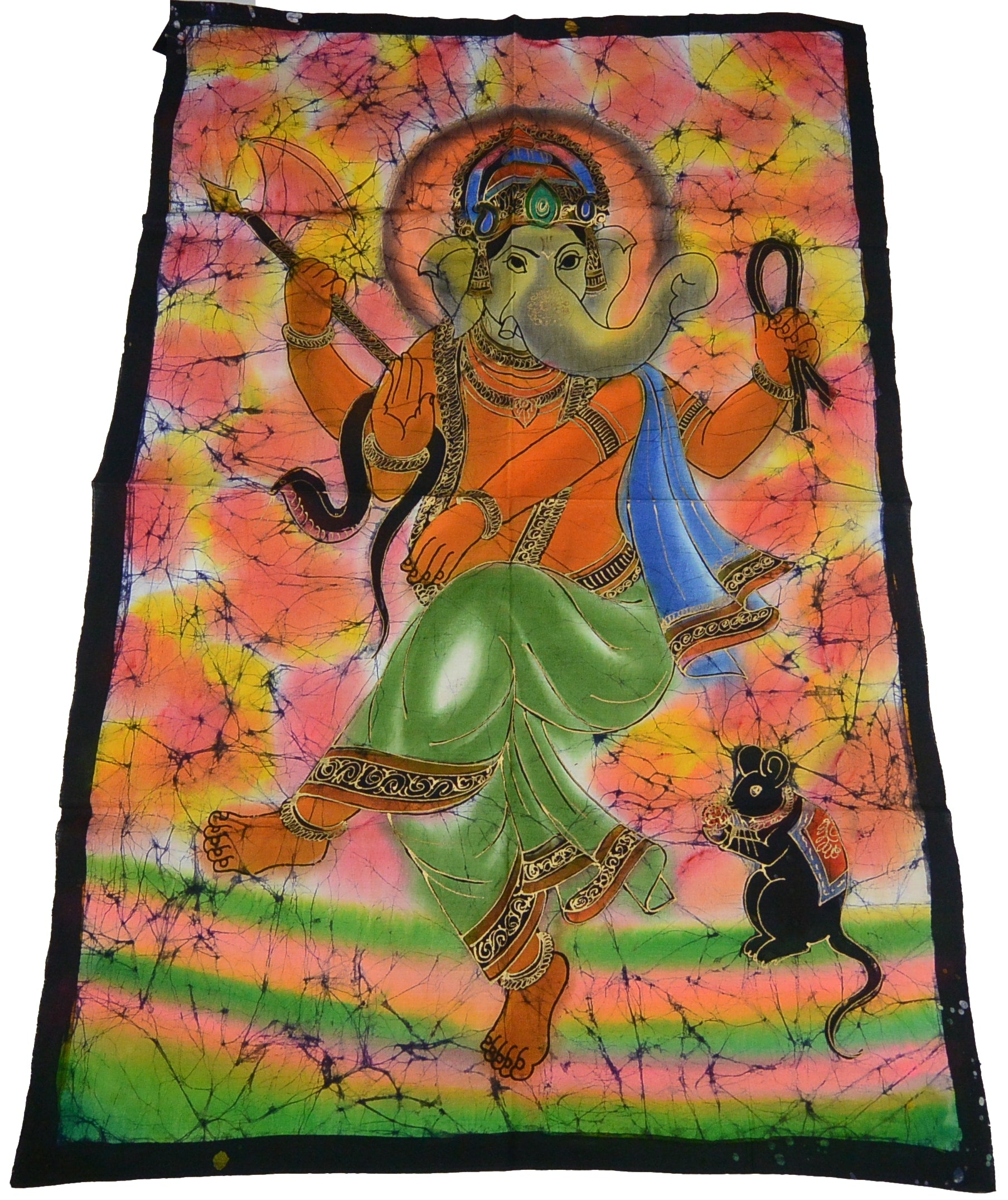Wandbild Stoff Decke Ganesha - Nijens Shop