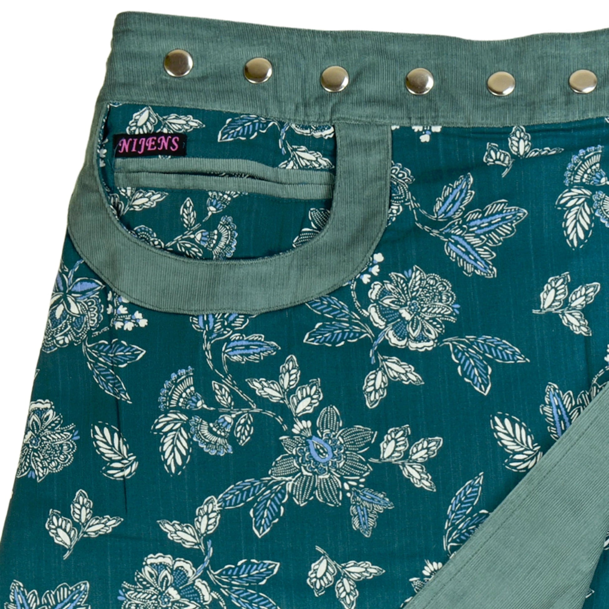 Boho-Vibes zum Wenden – Rock aus Cord & Baumwolle - Bagelon Corduroy 101 Nijens