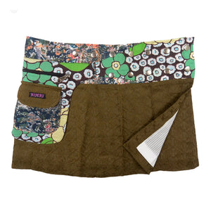 Sommerrock Minirock Nijens Kurzer Rock Khaki - Nijens Shop